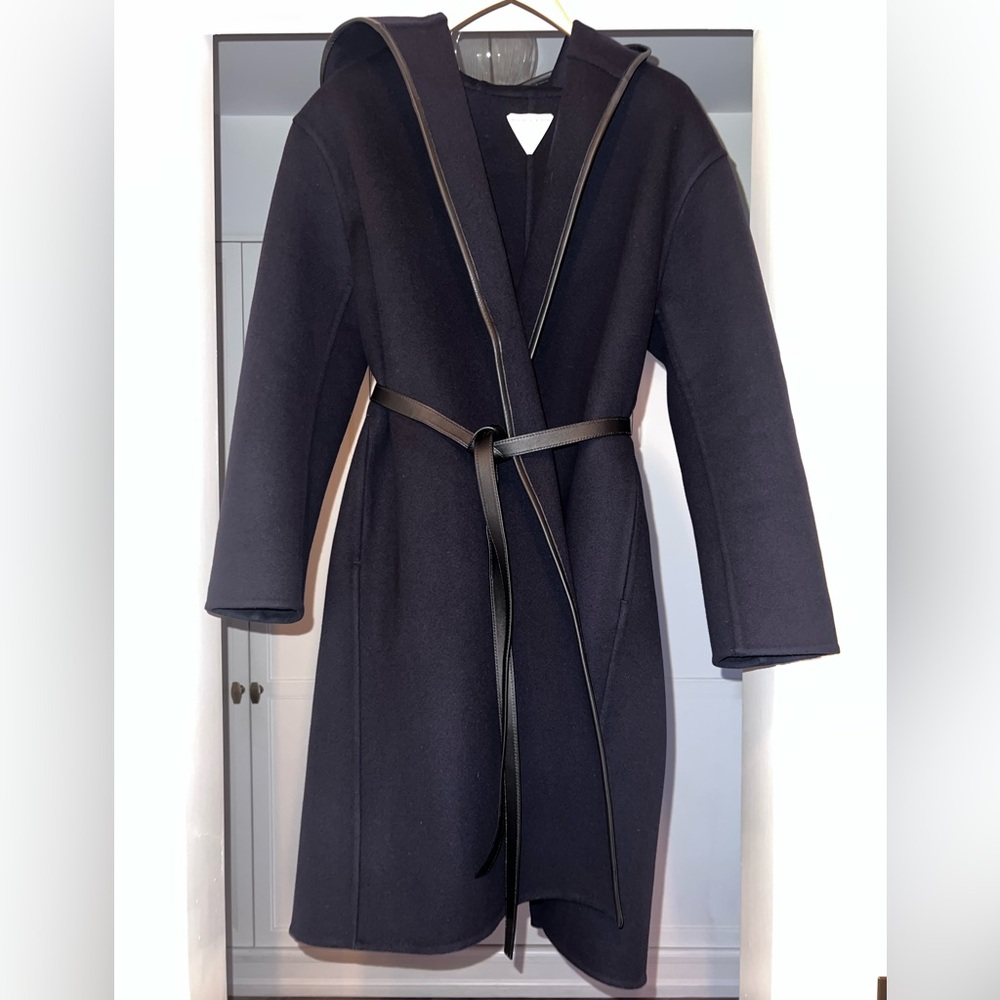 Bottega Veneta navy coat